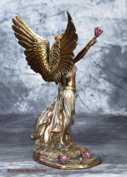Isis Egyptian goddess with wings figurine